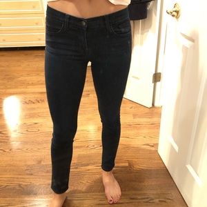 JBRAND Dark inky navy skinny jeans from J brand